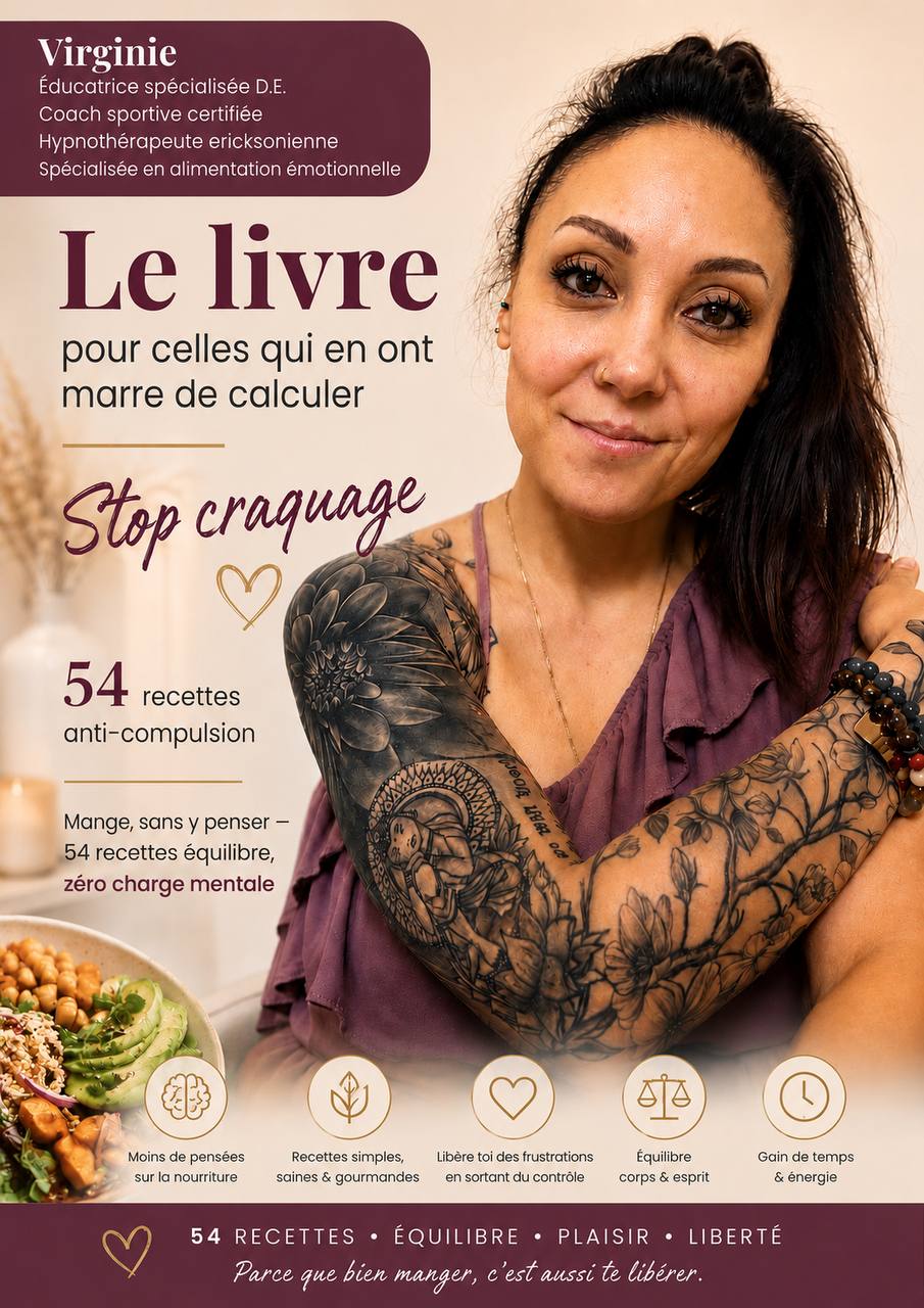 Couverture du livre « Stop craquage » : 54 recettes anti-compulsion par Virginie